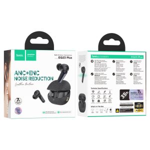 Ecouteurs Sans Fil Hoco EQ23 Plus Duke II – ANC & ENC, Bluetooth 5.4, 35h d’Autonomie